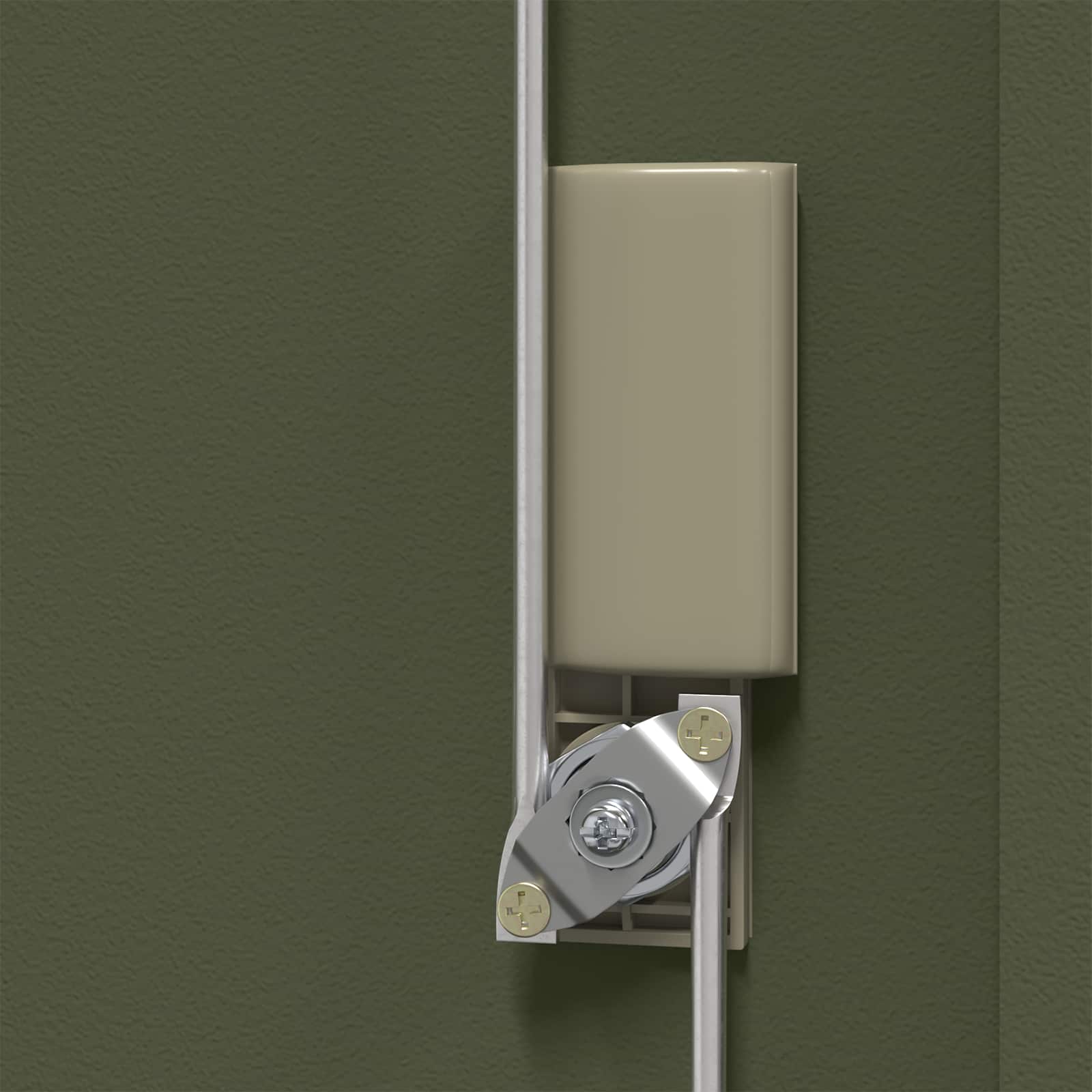 Tárolószekrény olajzöld 60 x 40 x 40 cm hidegen hengerelt acél