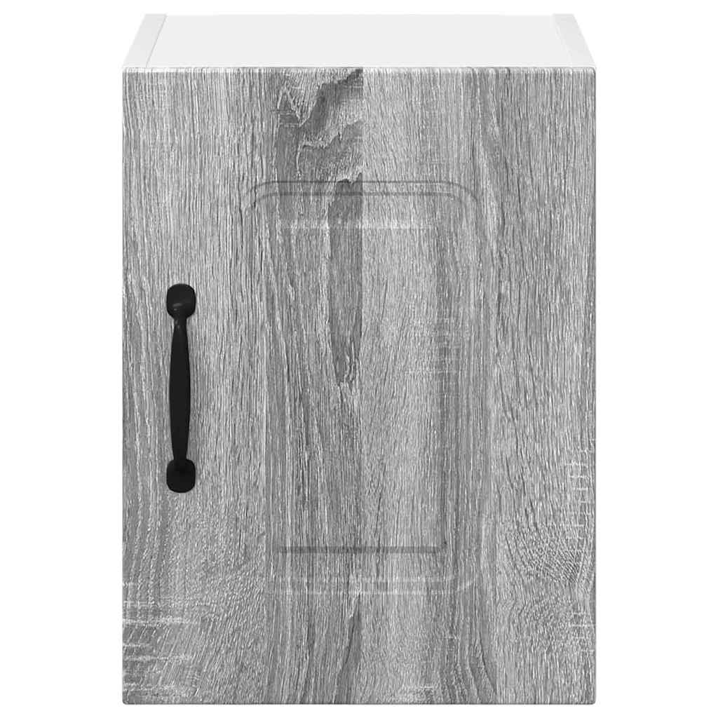 Fali konyhaszekrény szürke sonoma 30 x 31 x 40 cm faanyag