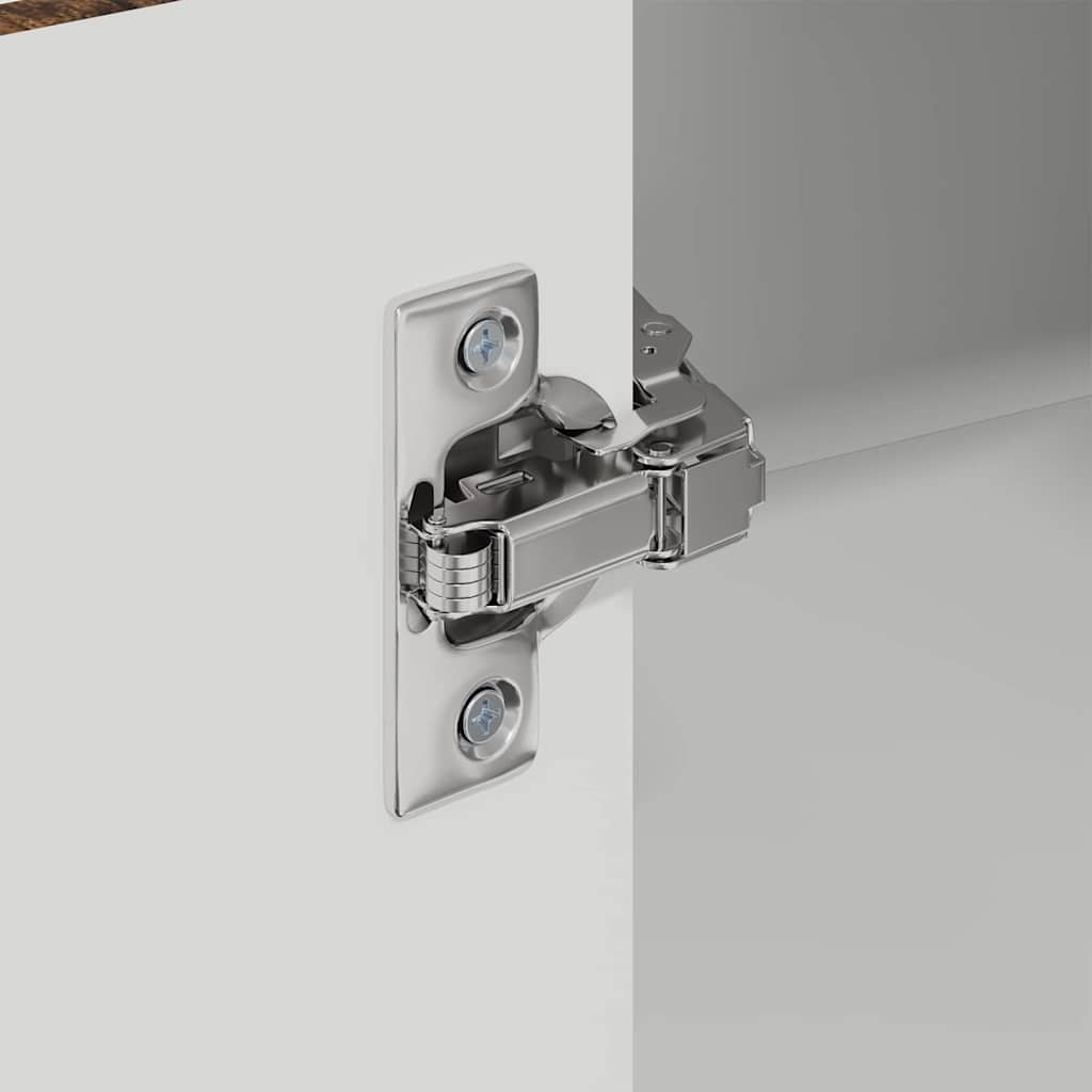 Fali konyhaszekrény füstölt tölgy 57 x 57 x 100 cm faanyag