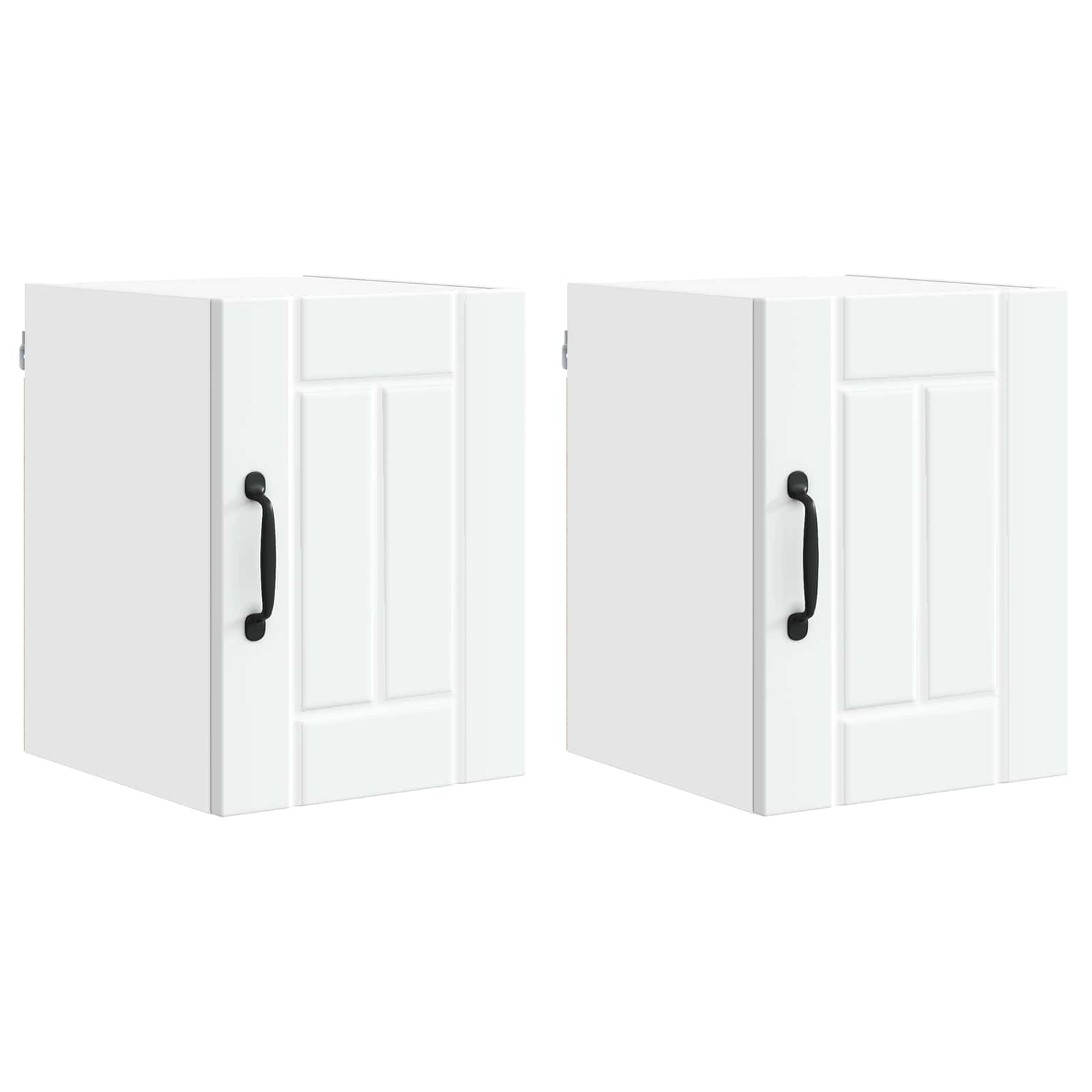 Fali szekrény lucca 2 pcs fehér 30 x 31 x 40 cm szerelt fa
