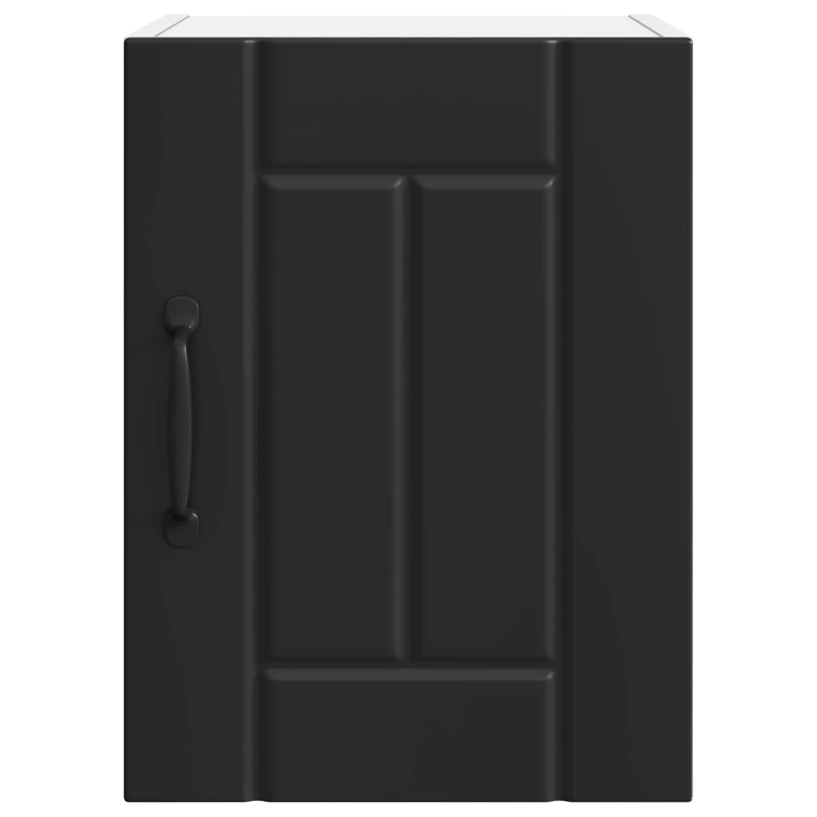 Fali szekrény lucca 2 pcs fekete 30 x 31 x 40 cm szerelt fa