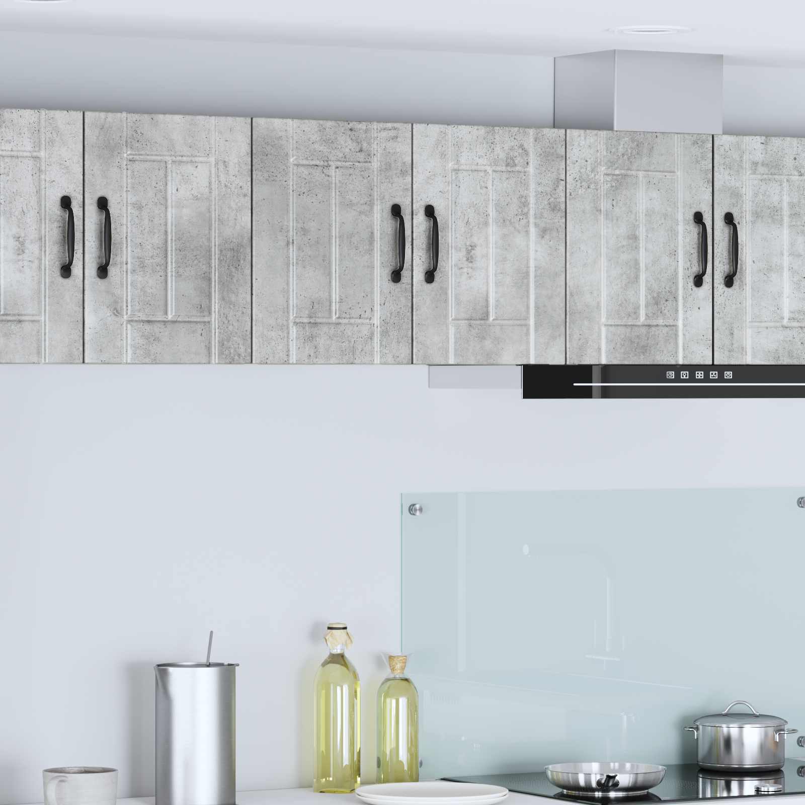 Fali szekrény lucca 2 pcs betonszürke 30 x 31 x 40 cm