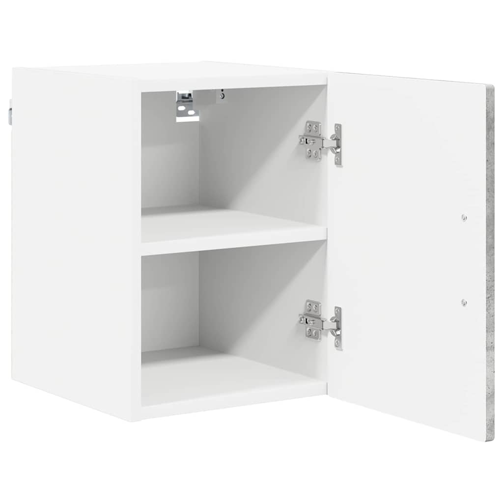 Fali szekrény lucca 2 pcs betonszürke 30 x 31 x 40 cm