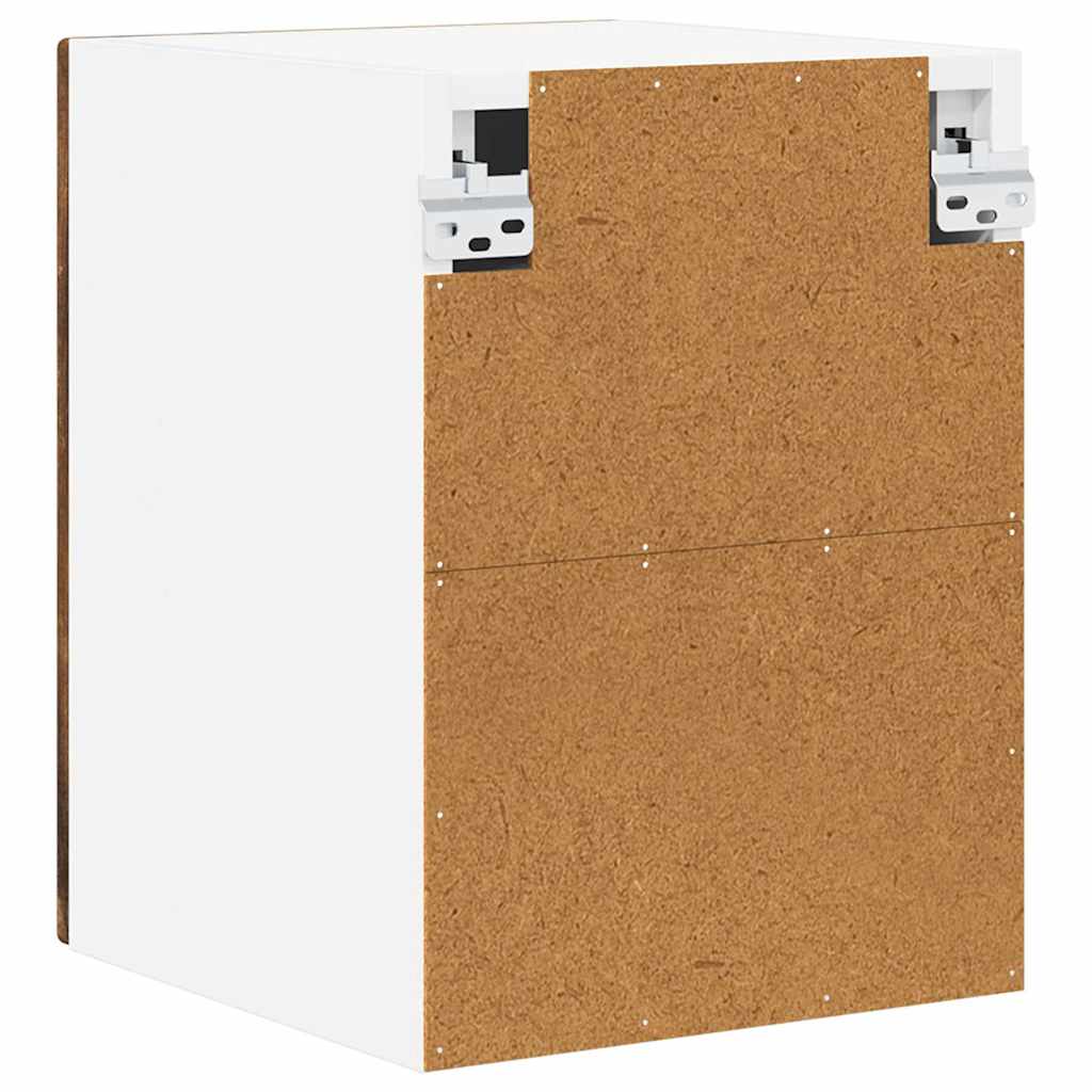 Fali szekrény lucca 2 pcs füstös tölgy 30 x 31 x 40 cm