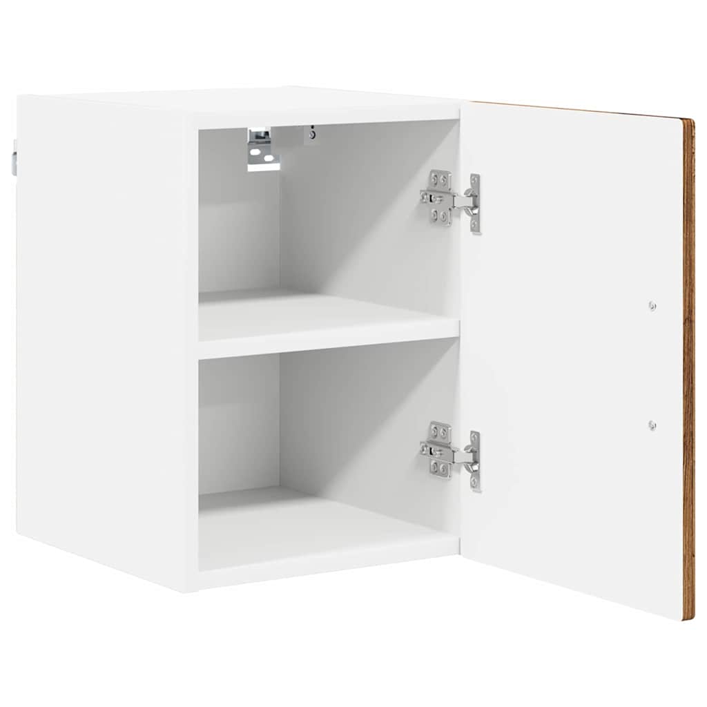 Fali szekrény lucca 2 pcs antik fa 30 x 31 x 40 cm szerelt fa