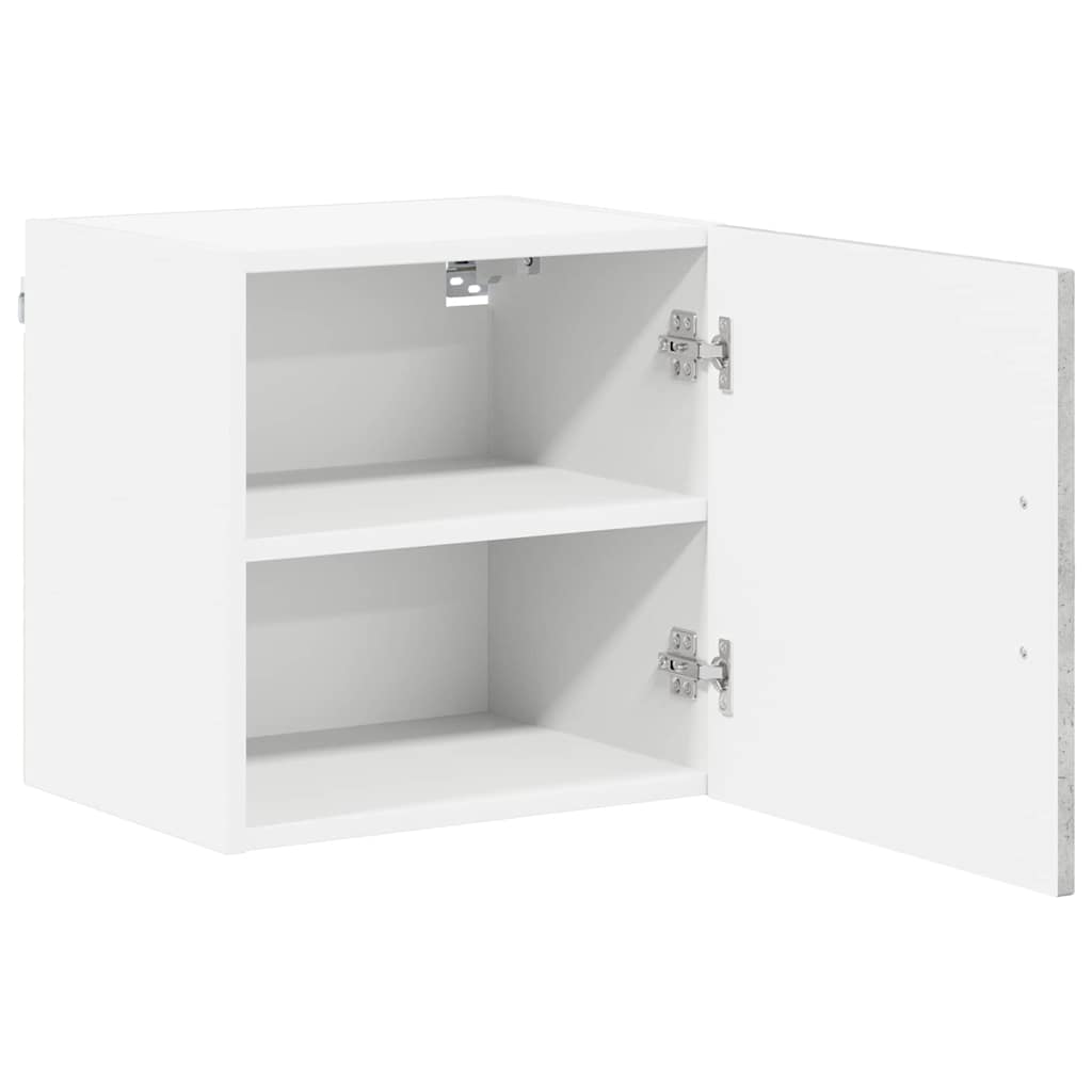Fali szekrény lucca 2 pcs betonszürke 40 x 31 x 40 cm