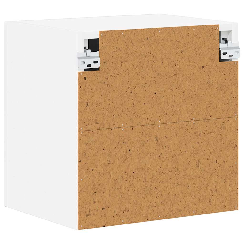 Fali szekrény lucca 2 pcs magasfényű fehér 40 x 31 x 40 cm