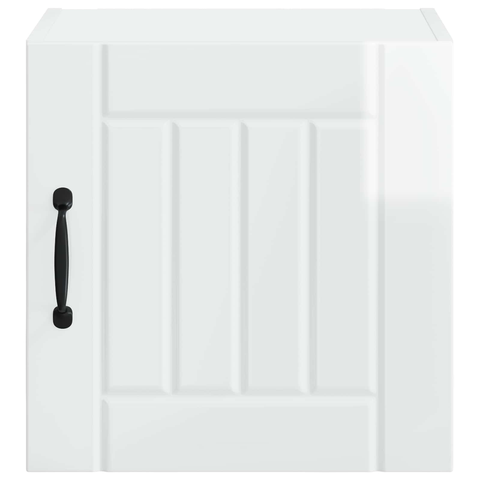 Fali szekrény lucca 2 pcs magasfényű fehér 40 x 31 x 40 cm