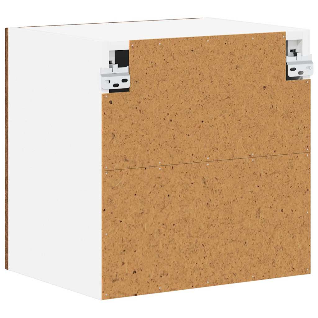 Fali konyhaszekrény 2 pcs barna tölgy 40 x 31 x 40 cm faanyag