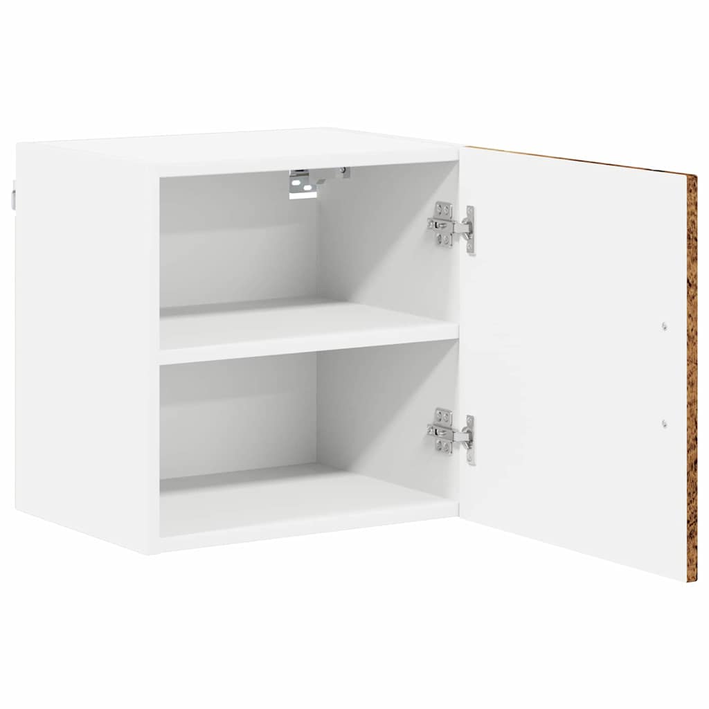 Fali szekrény lucca 2 pcs antik fa 40 x 31 x 40 cm szerelt fa