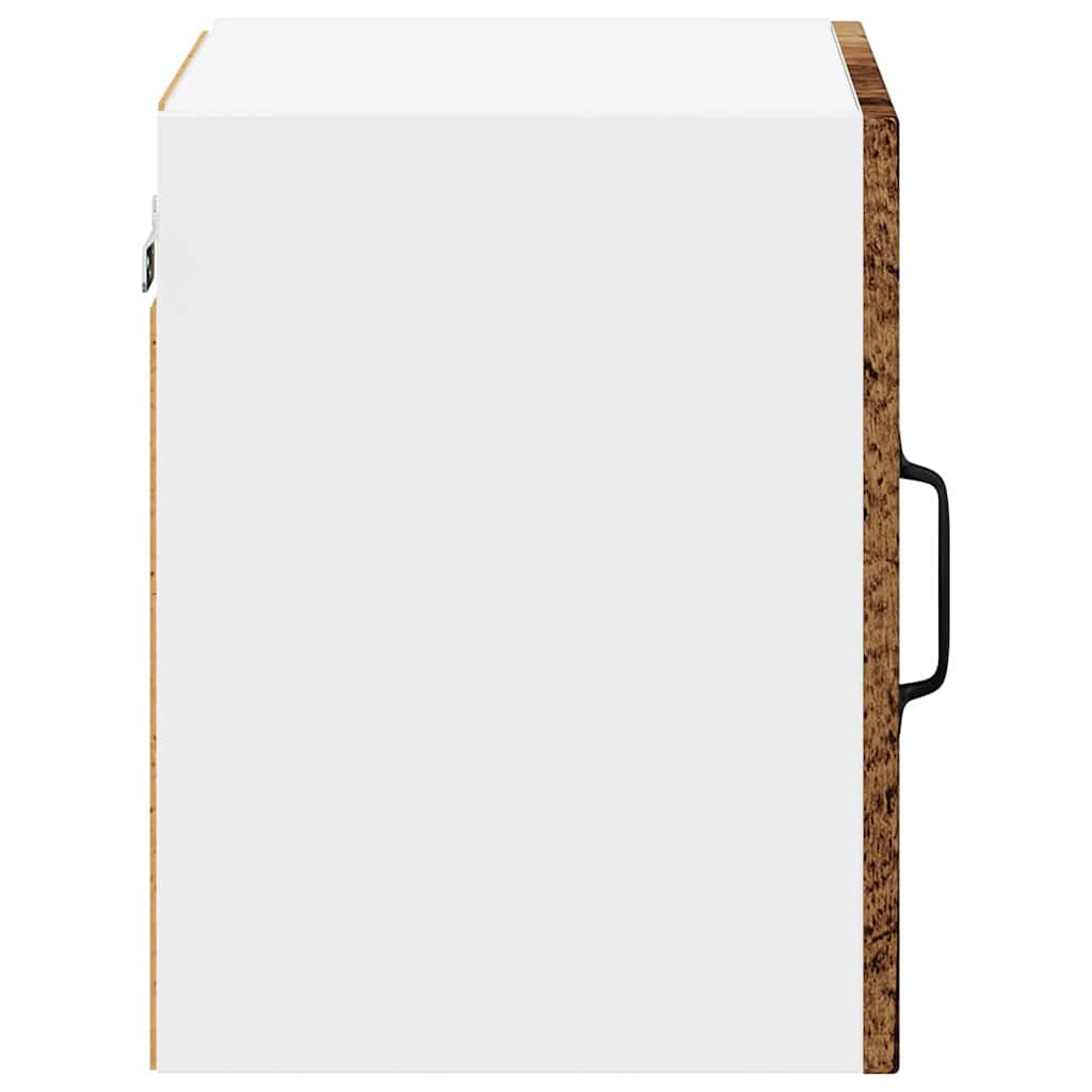Fali szekrény lucca 2 pcs antik fa 40 x 31 x 40 cm szerelt fa