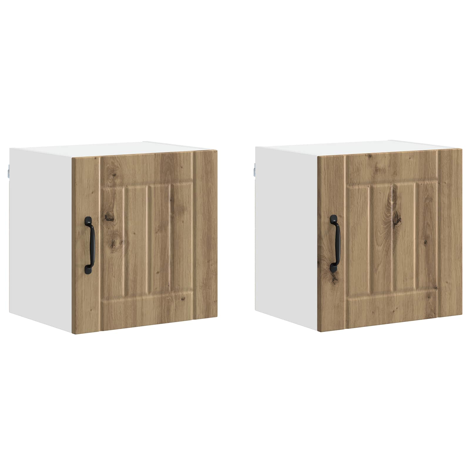 Fali szekrény lucca 2 pcs kézműves tölgy 40 x 31 x 40 cm
