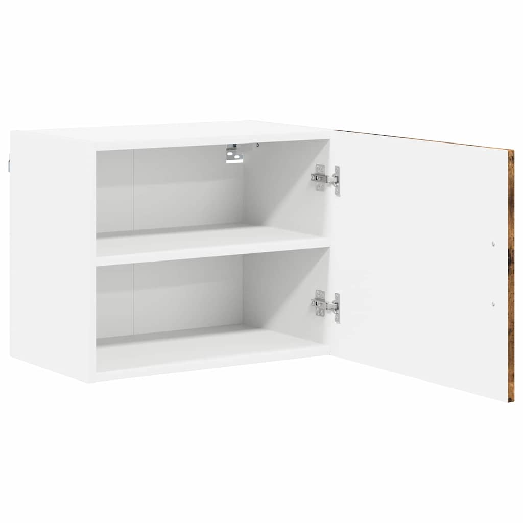 Fali szekrény lucca 2 pcs füstös tölgy 50 x 31 x 40 cm
