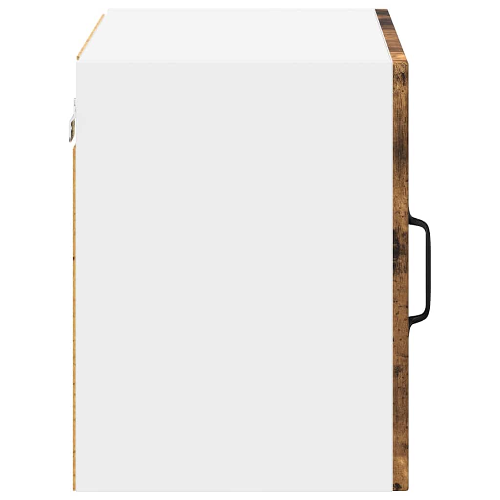 Fali szekrény lucca 2 pcs füstös tölgy 50 x 31 x 40 cm