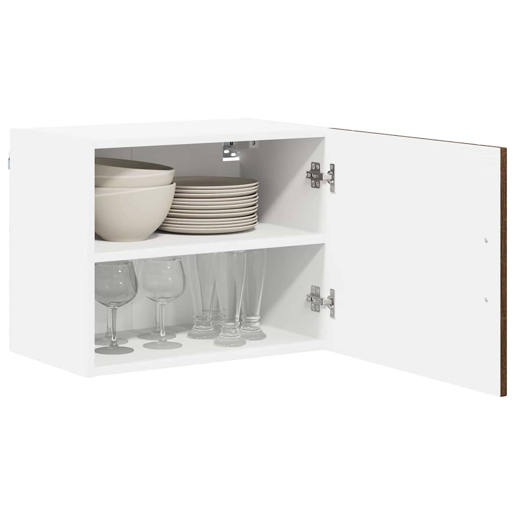 Fali szekrény lucca 2 pcs barna tölgy 50 x 31 x 40 cm