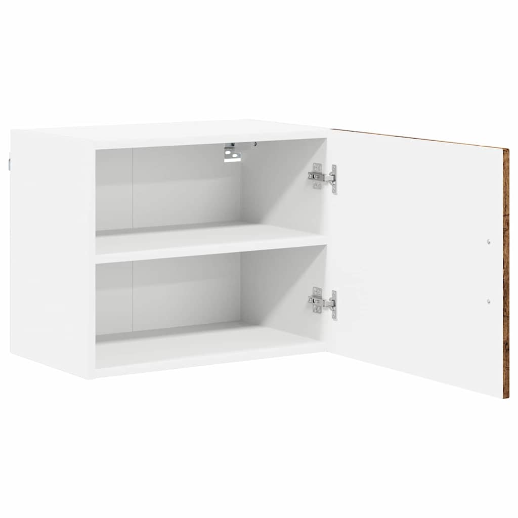 Fali szekrény lucca 2 pcs antik fa 50 x 31 x 40 cm szerelt fa