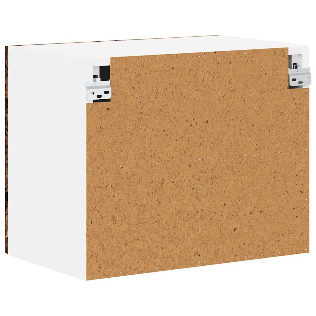 Fali szekrény lucca 2 pcs antik fa 50 x 31 x 40 cm szerelt fa