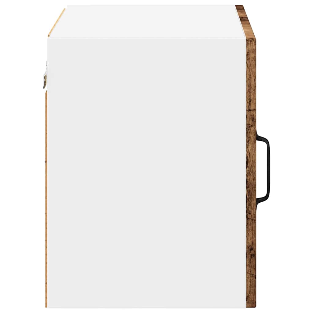 Fali szekrény lucca 2 pcs antik fa 50 x 31 x 40 cm szerelt fa