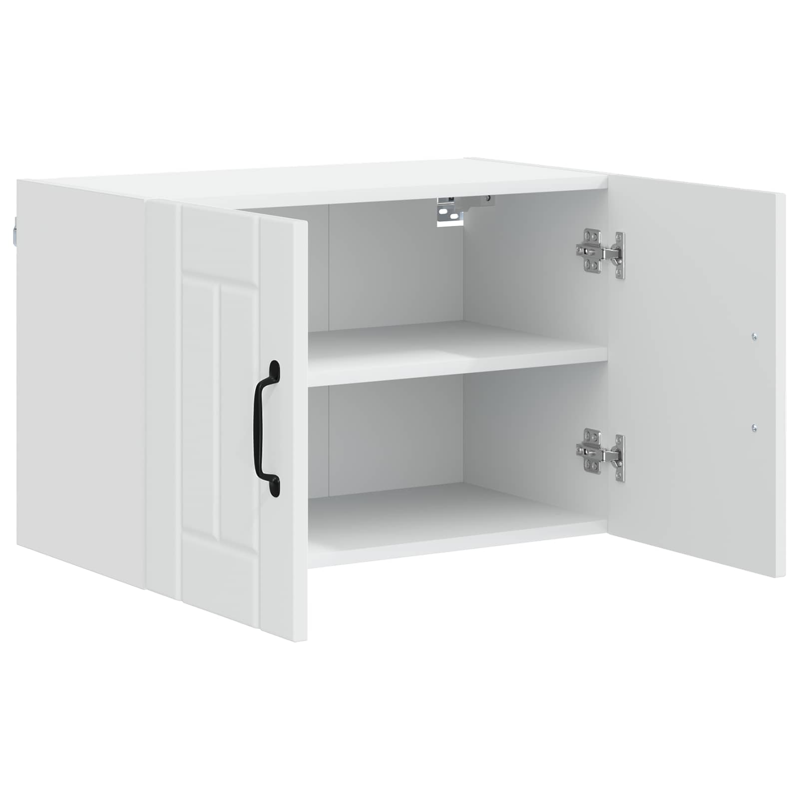 Fali szekrény lucca 2 pcs fehér 60 x 31 x 40 cm szerelt fa