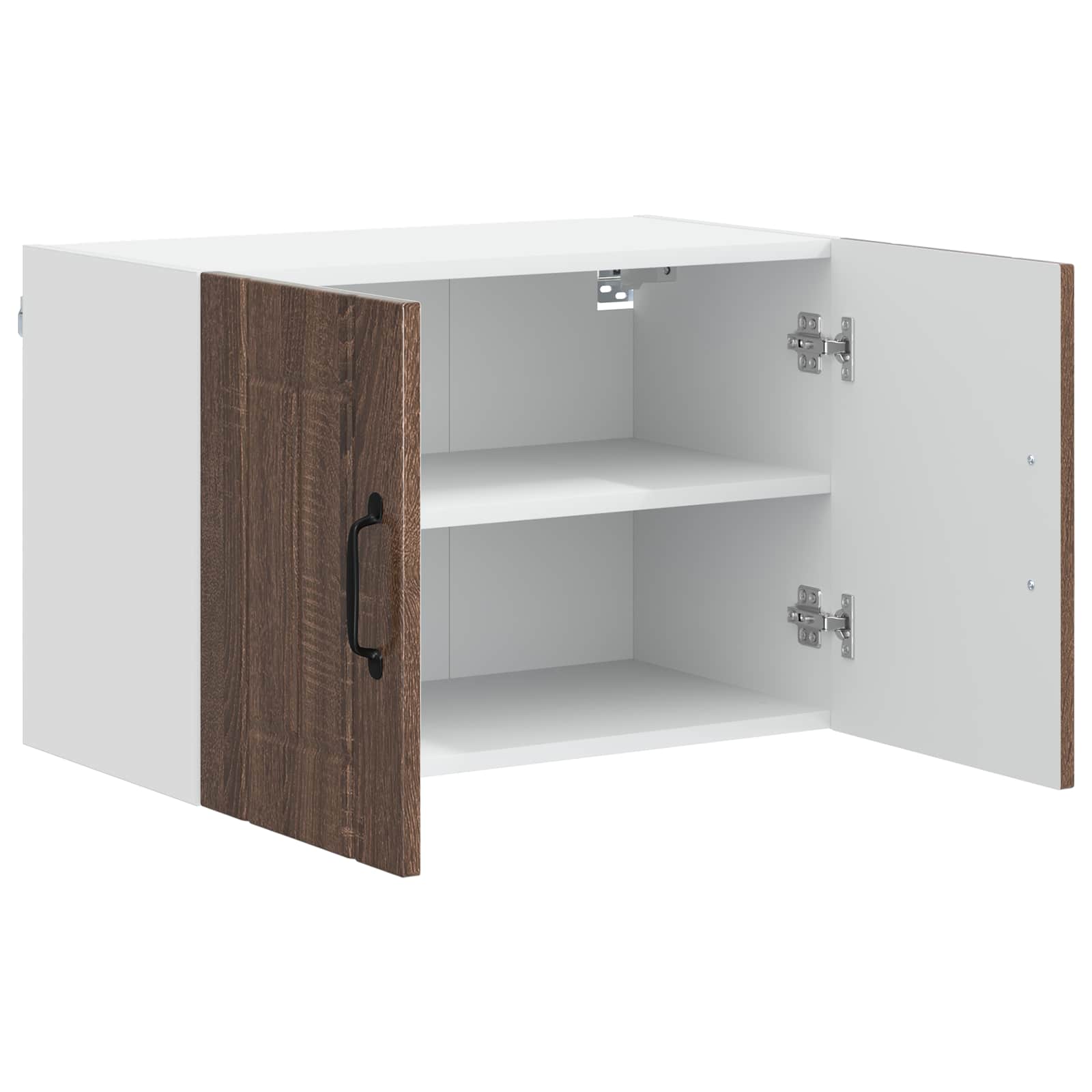 Fali szekrény lucca 2 pcs barna tölgy 60 x 31 x 40 cm