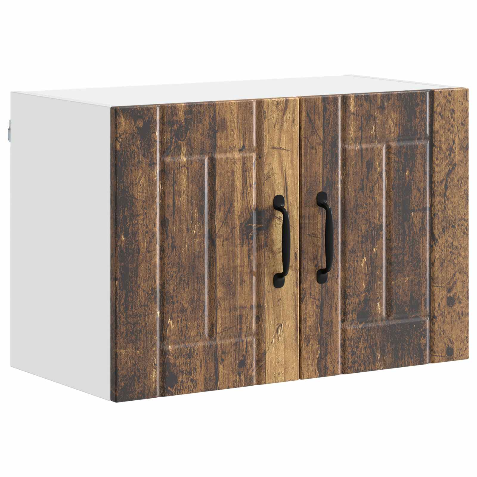 Fali szekrény lucca 2 pcs antik fa 60 x 31 x 40 cm szerelt fa