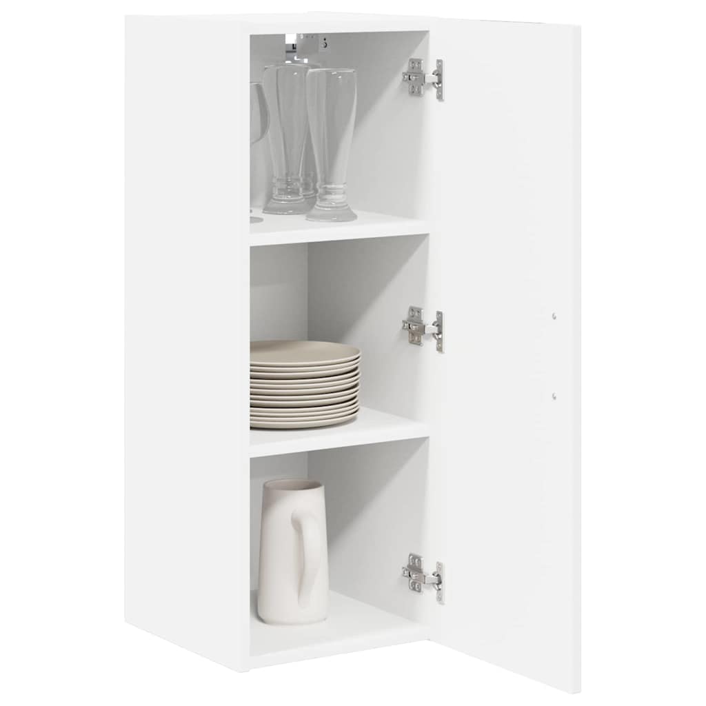 Fali szekrény lucca 2 pcs fehér 30 x 31 x 80 cm szerelt fa