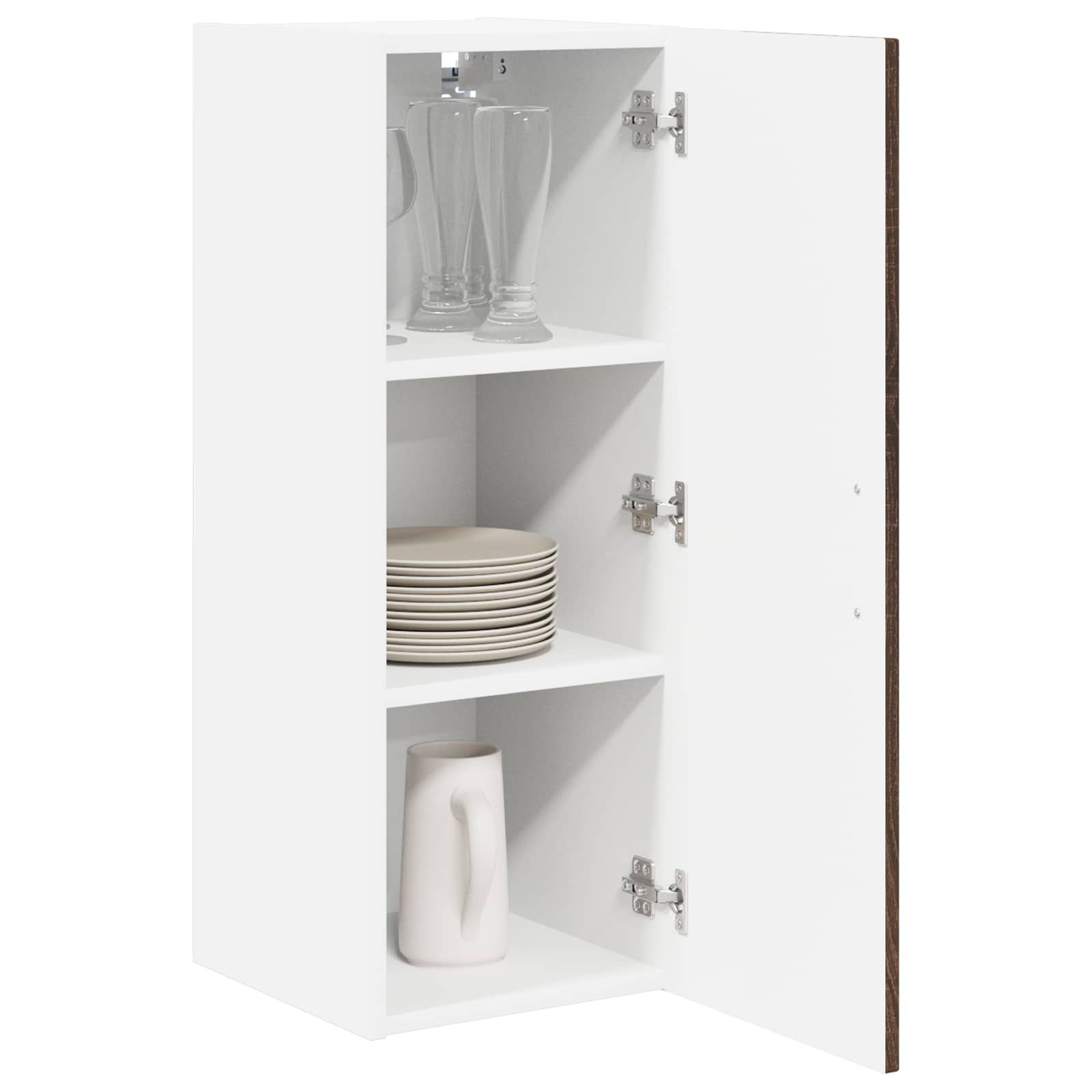 Fali szekrény lucca 2 pcs barna tölgy 30 x 31 x 80 cm