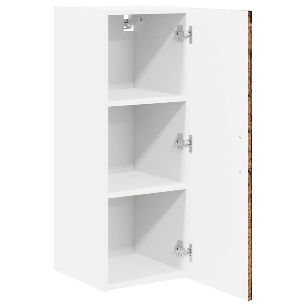 Fali szekrény lucca 2 pcs antik fa 30 x 31 x 80 cm szerelt fa