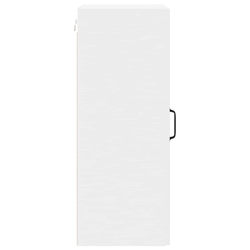 Fali konyhaszekrény polcokkal fehér 40 x 31 x 80 cm faanyag