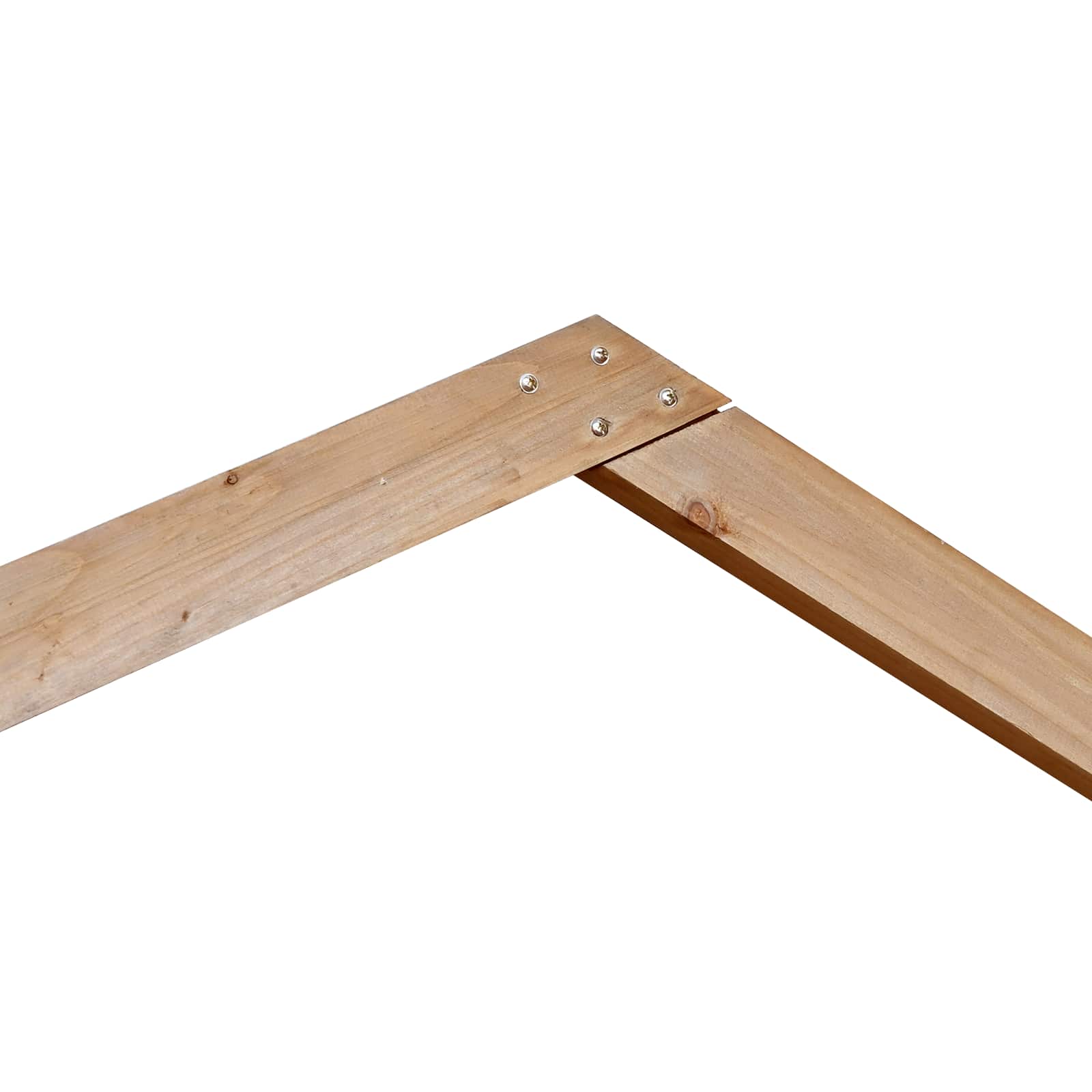 Esküvői ív világos barna 221 x 92 x 216 cm tömör fenyőfa