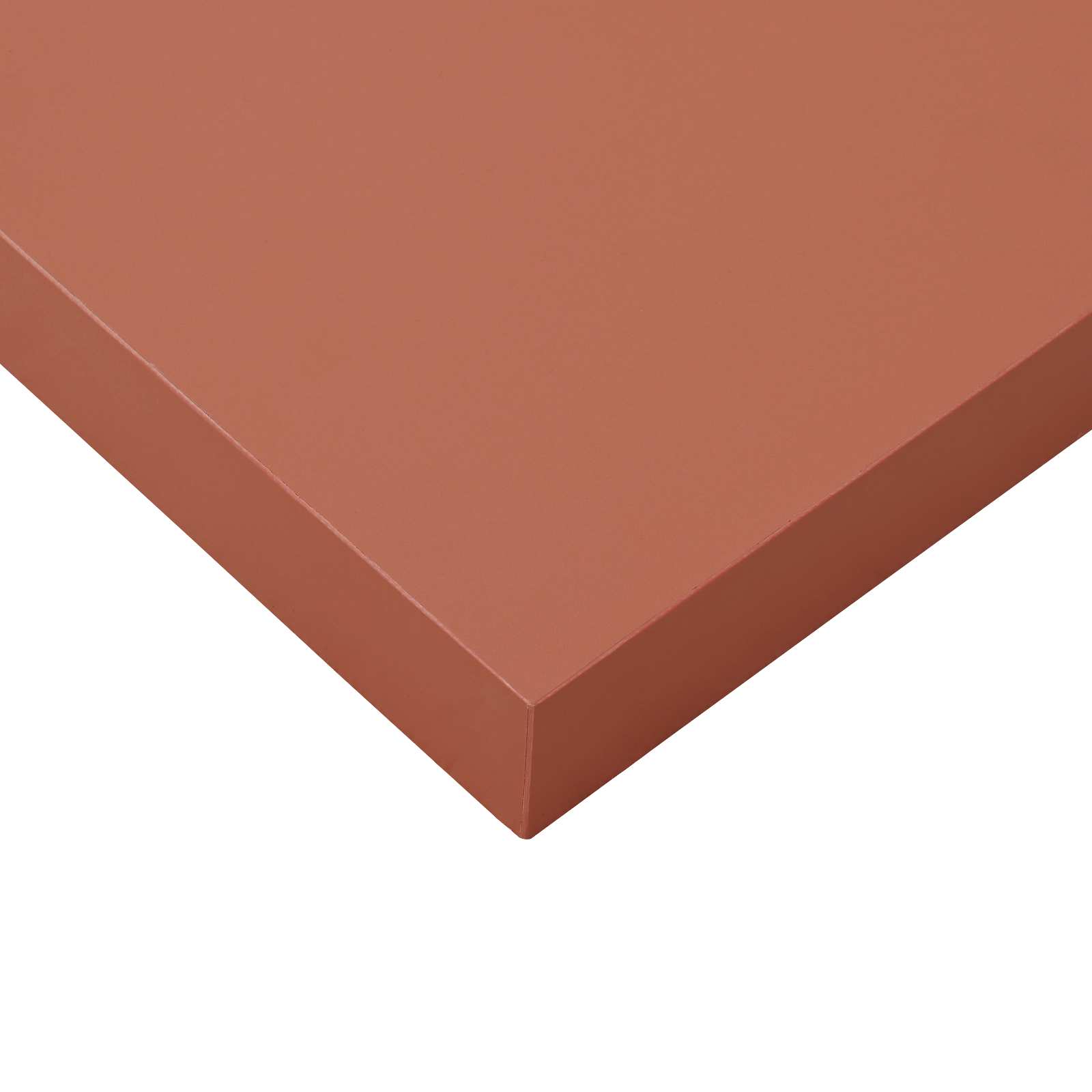 Falpolc falra szerelhető 4 pcs piros 50 x 23 x 4 cm faanyag