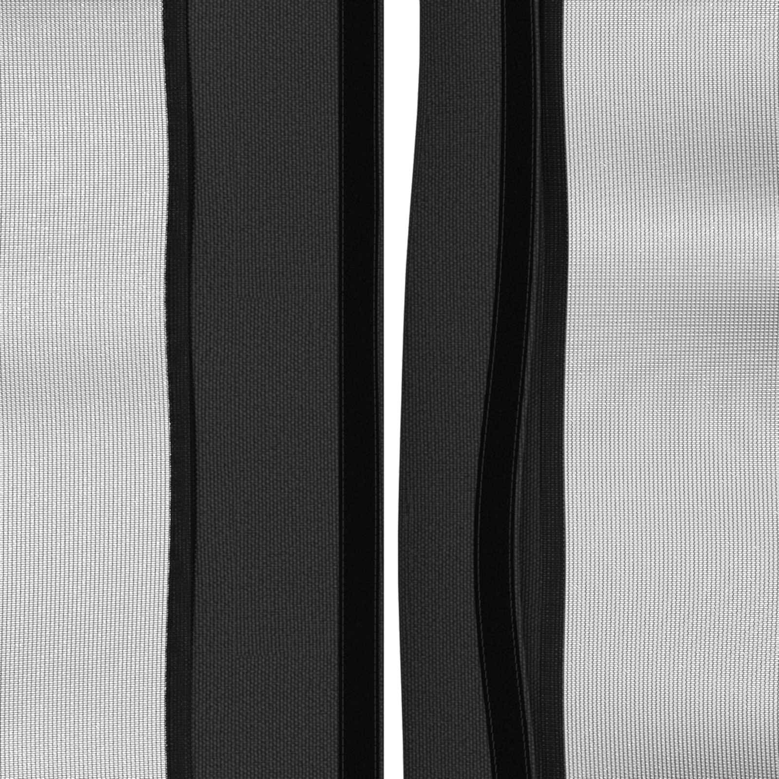 Napernyő ponyva oldalfalakkal antracitszürke 600,5 x 300,5 cm