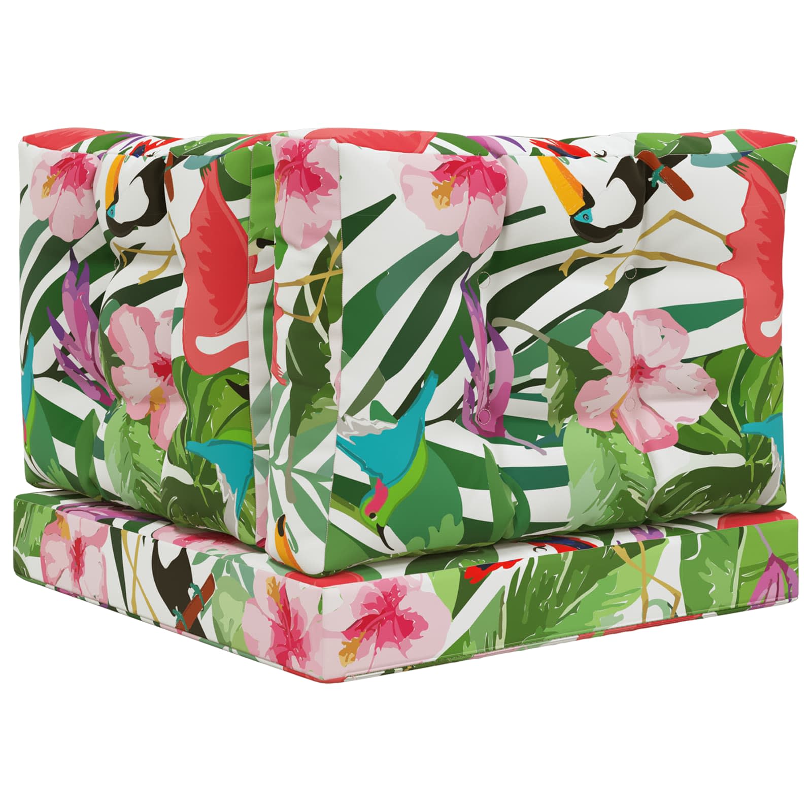 Kültéri kanapé párna 3 pcs színes poliészter