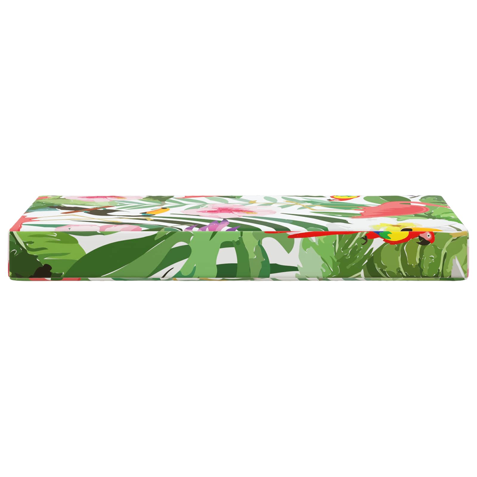 Kültéri ülőpárna színes 80 x 40 x 8 cm 100% poliészter