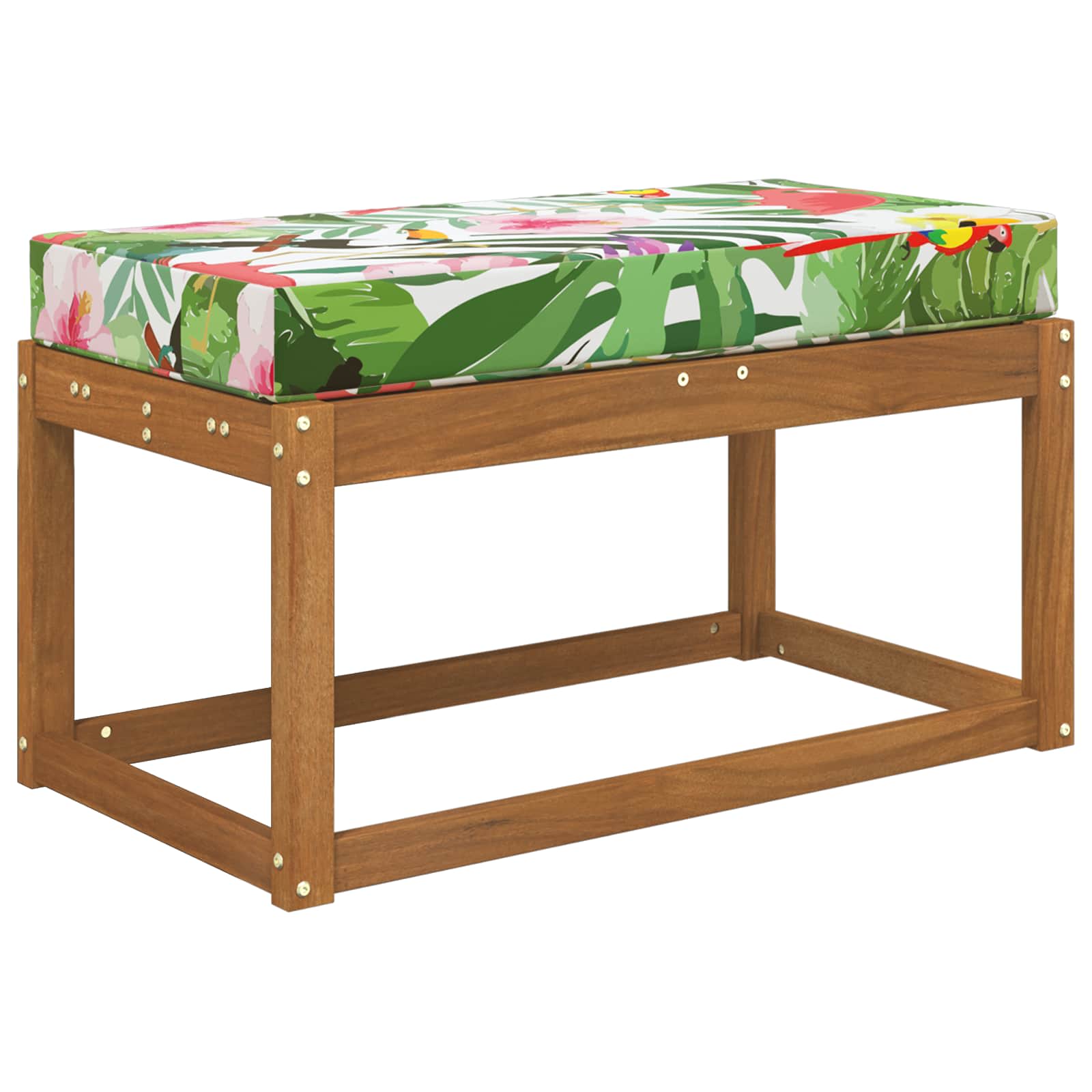 Kültéri ülőpárna színes 80 x 40 x 8 cm 100% poliészter