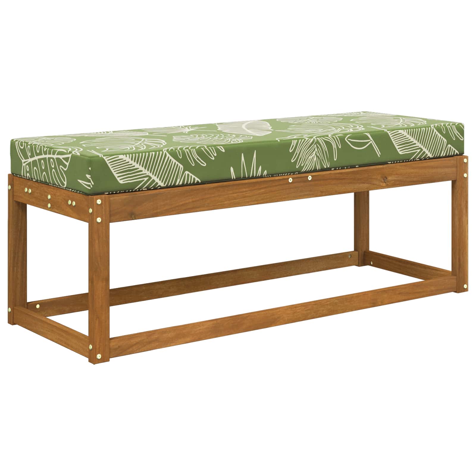 Ülőpárna levélminta 115 x 40 x 8 cm 100% poliészter