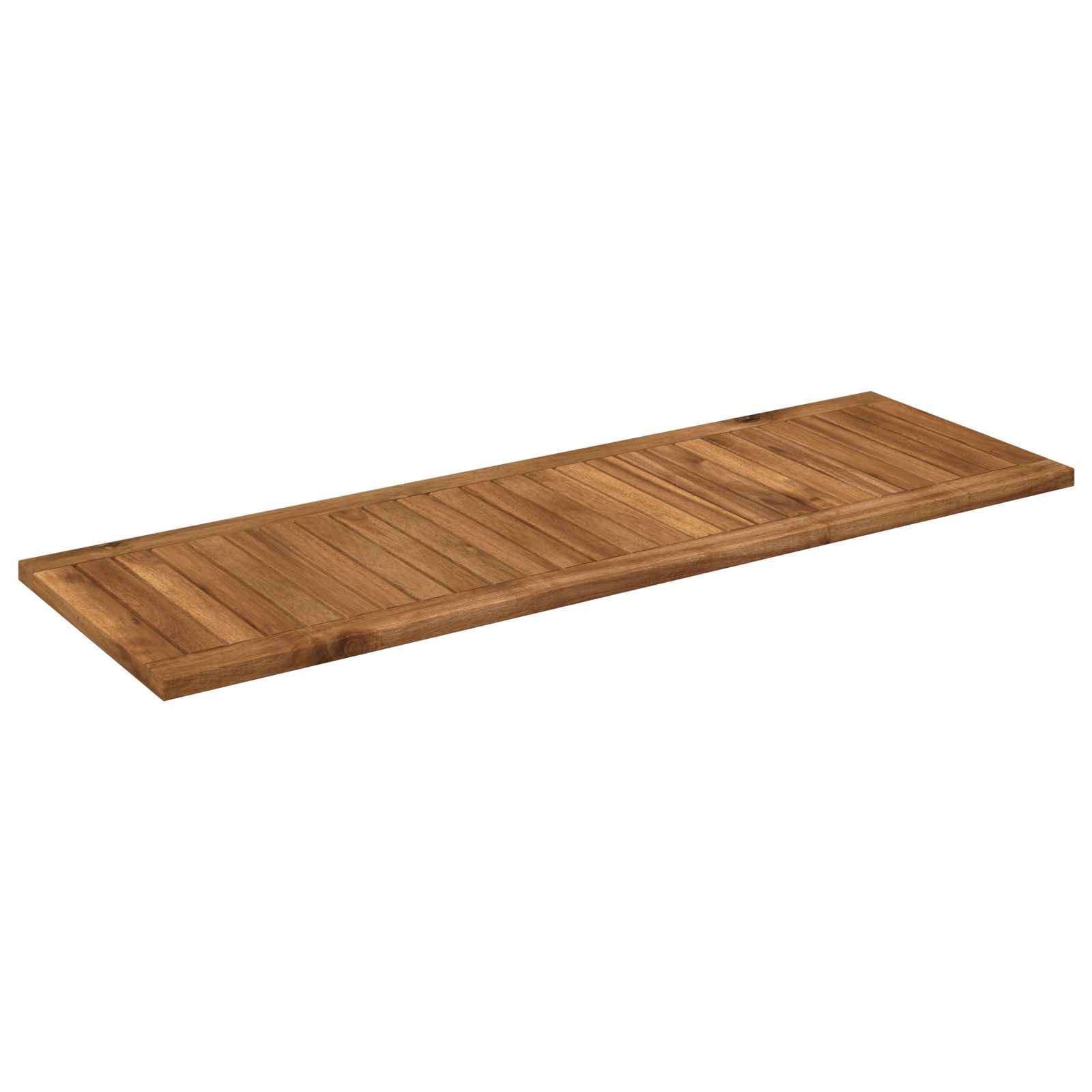 Asztallap 108,5 x 35 x 2 cm négyszögletes tömör akácfa