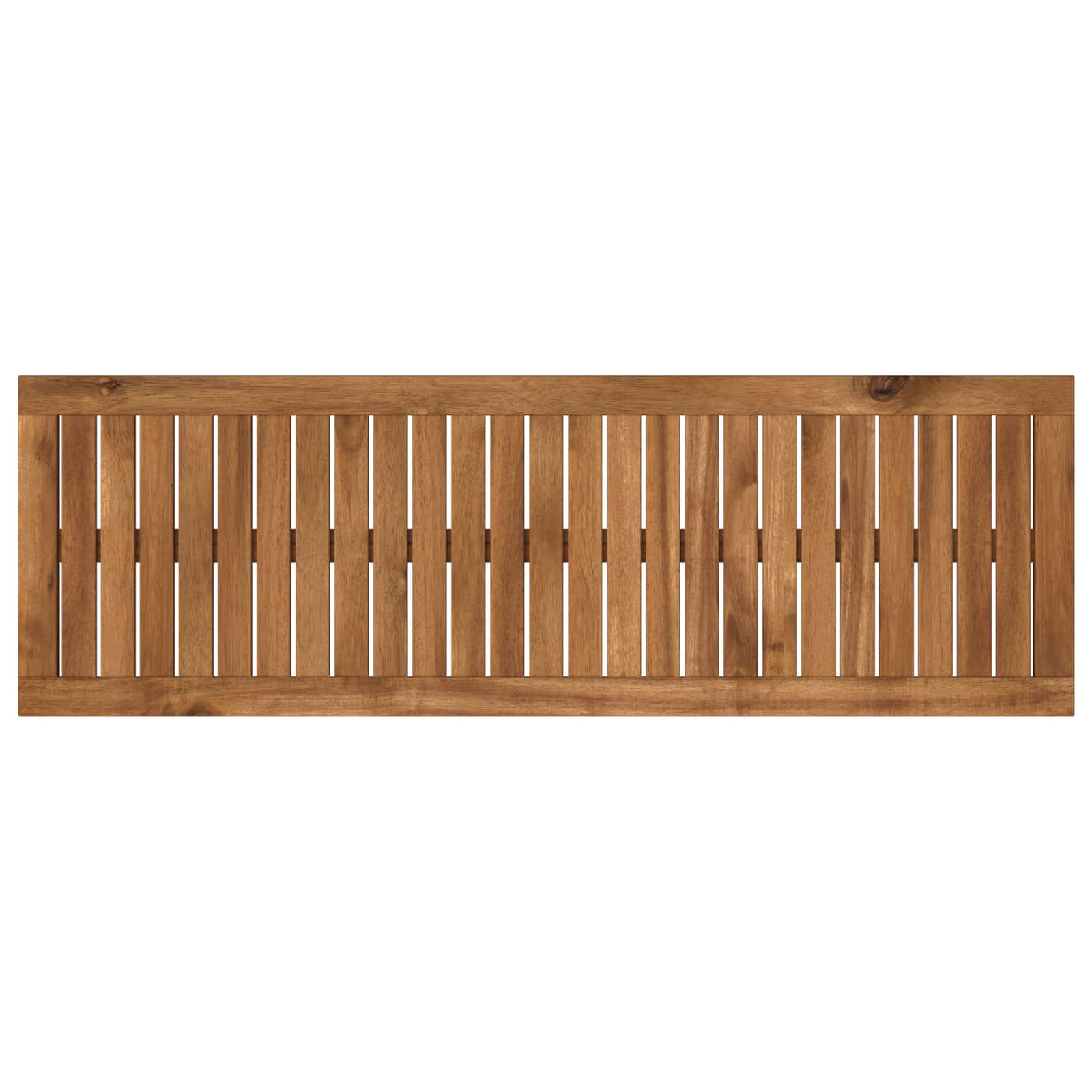 Asztallap 108,5 x 35 x 2 cm négyszögletes tömör akácfa