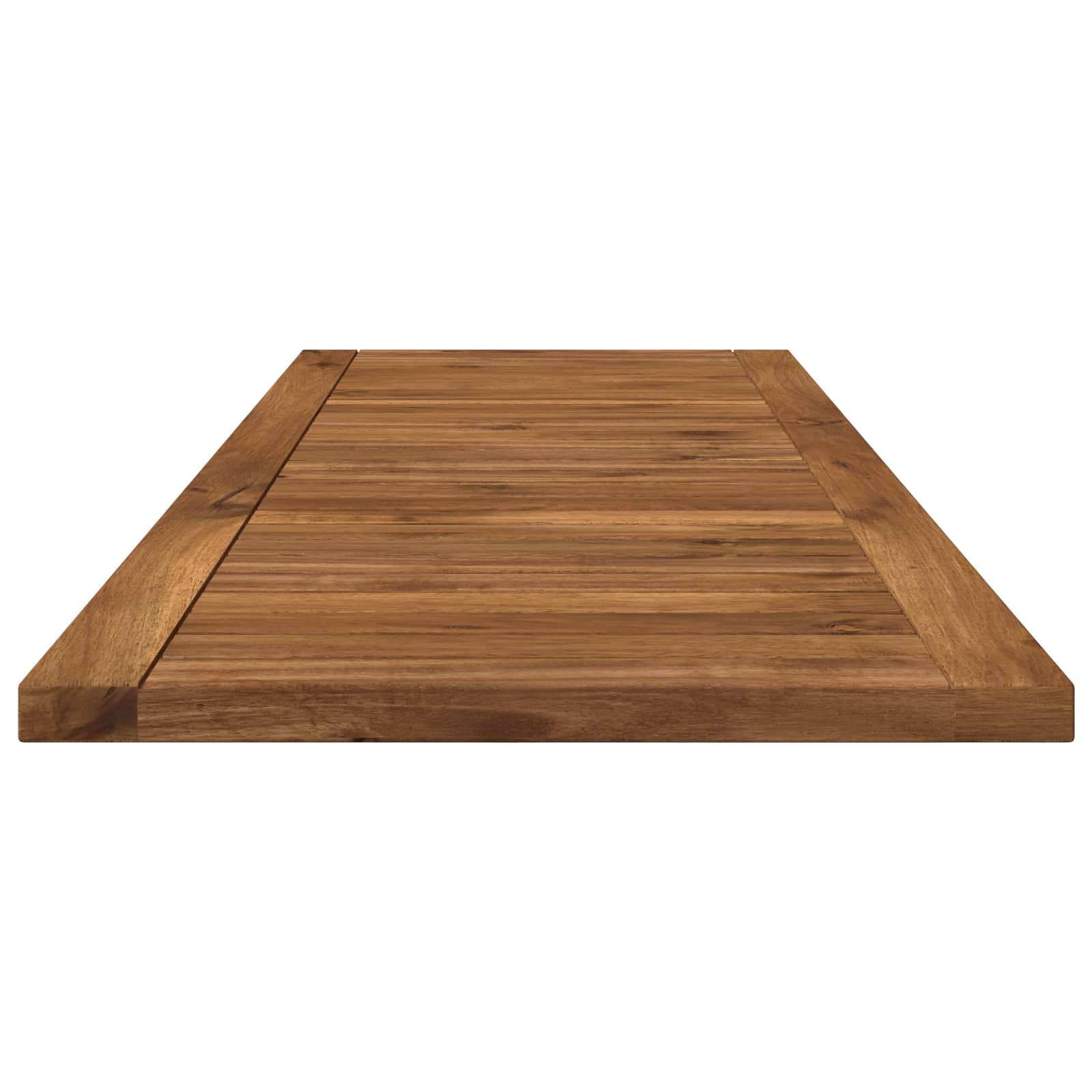 Asztallap 108,5 x 35 x 2 cm négyszögletes tömör akácfa