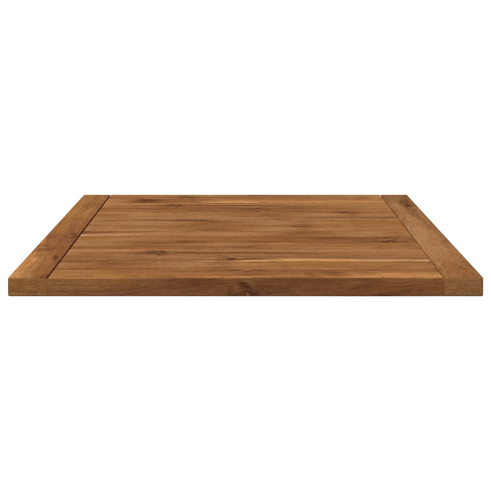Asztallap 60,5 x 49 x 2 cm négyszögletes tömör akácfa