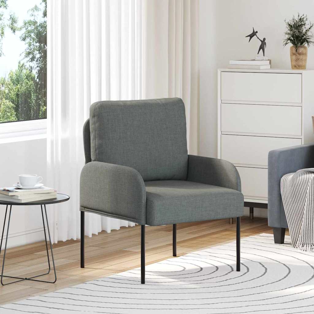 Kanapék párnával 55cm sötétszürke furnér