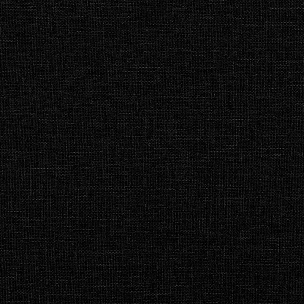 Kanapék párnával 55cm fekete furnér