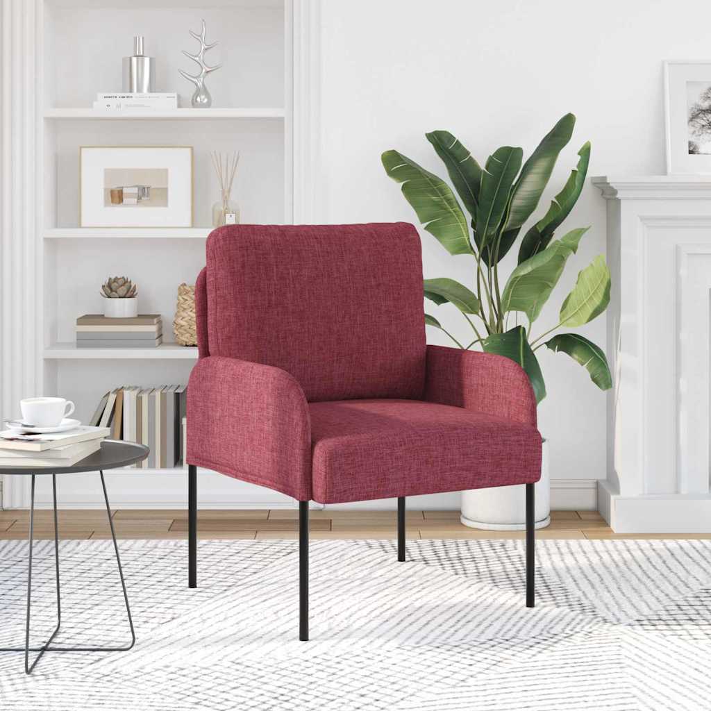 Kanapék párnával 55cm bordó furnér