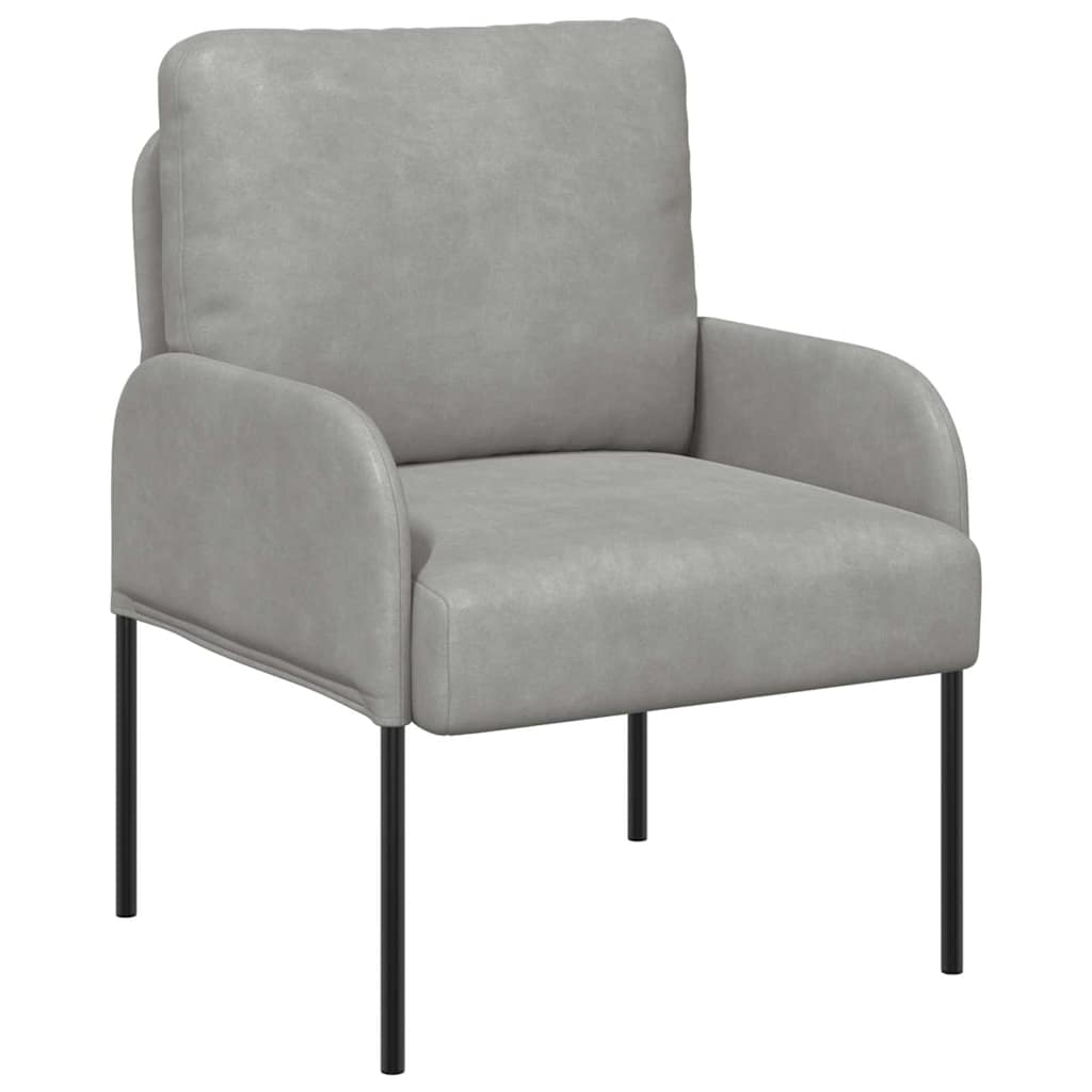 Kanapék párnával 55cm világosszürke furnér