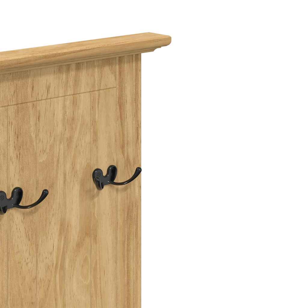 Előszobafal fiókkal bodo méz barna 50 x 40 x 156,7 cm faanyag