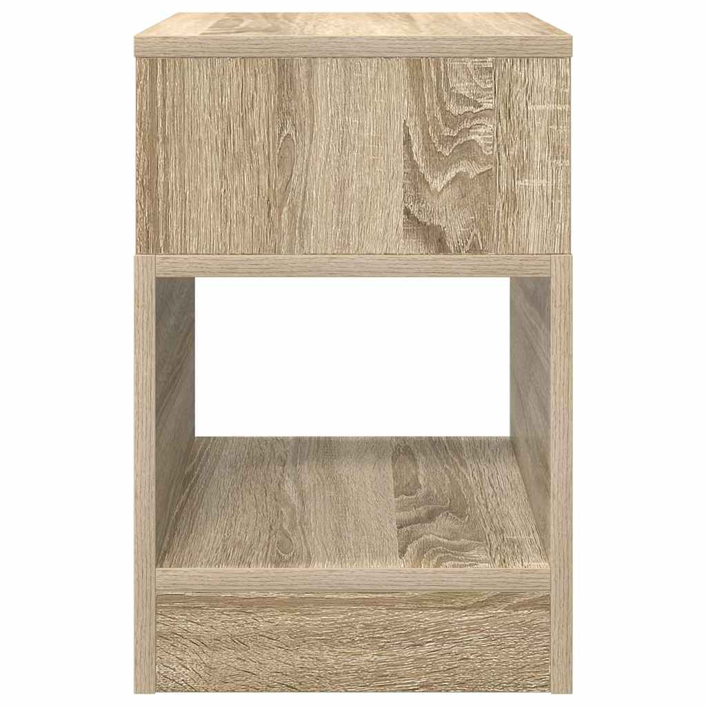 Végasztal sonoma tölgy 30,5 x 30 x 45 cm szerelt fa