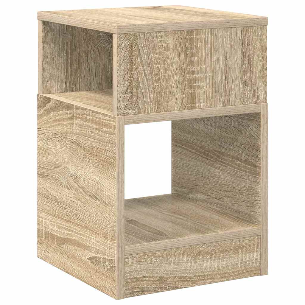 Végasztal sonoma tölgy 30,5 x 30 x 45 cm szerelt fa