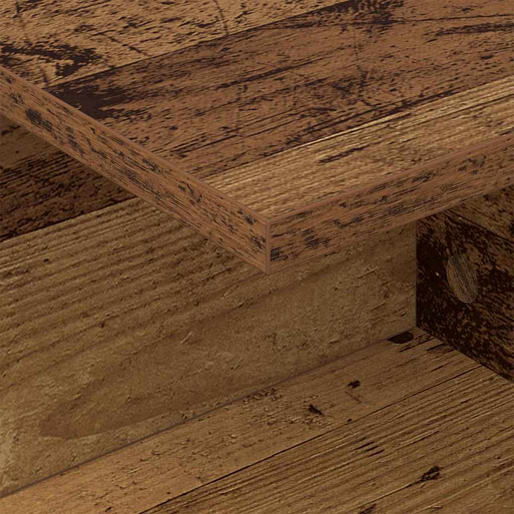 Éjjeli asztal öreg fa 40 x 30 x 25 cm faanyag