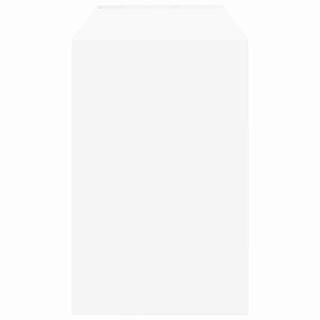 Asztal fehér 109 x 50 x 78 cm faanyag