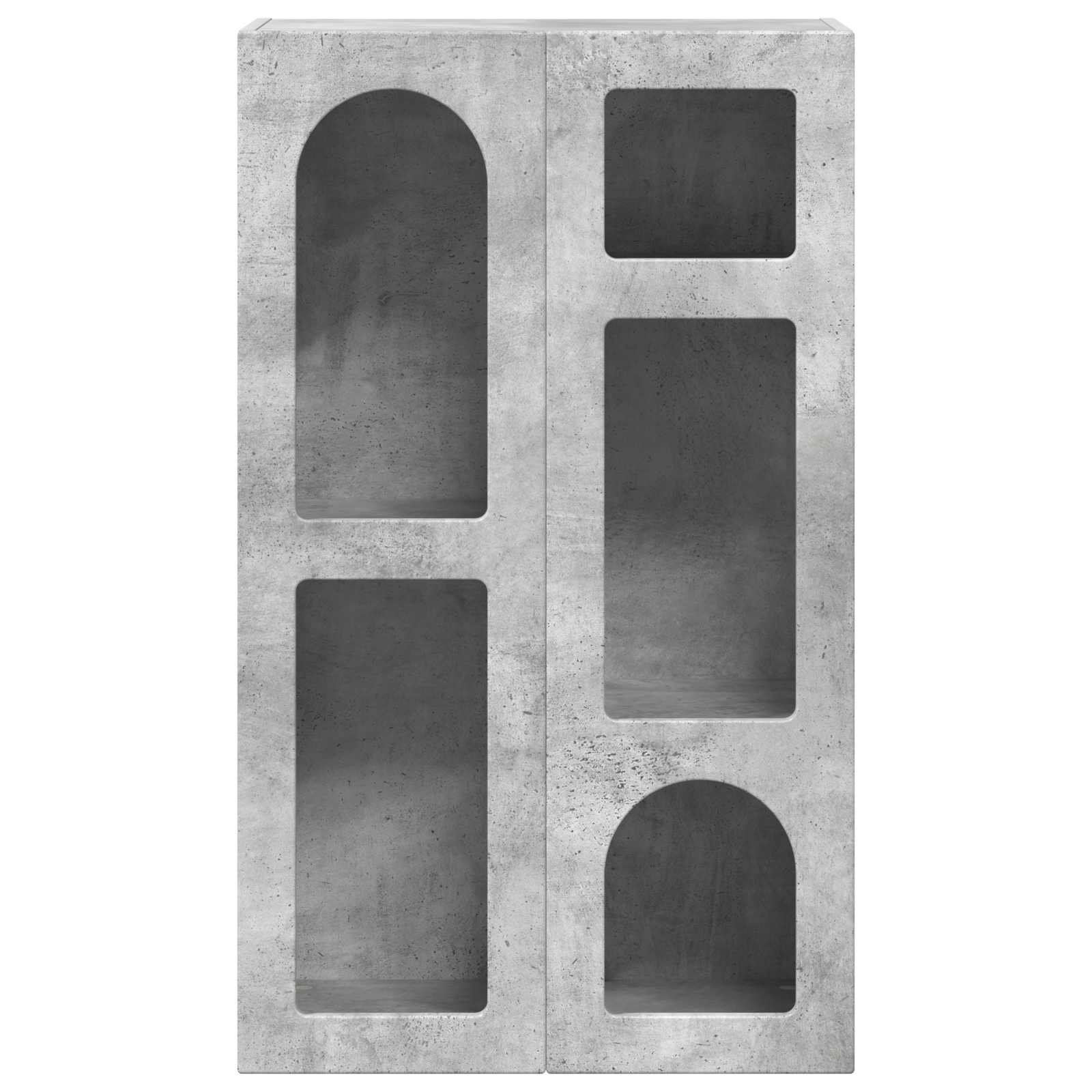 Széf beton szürke 59 x 35 x 100,5 cm faanyag